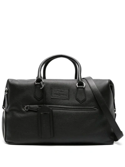 Polo Ralph Lauren Large Duffle Bags In Black