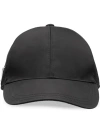 PRADA PRADA LOGO-PLAQUE BASEBALL CAP