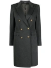 Tagliatore Women Parigi Double Breasted Coat In Grey