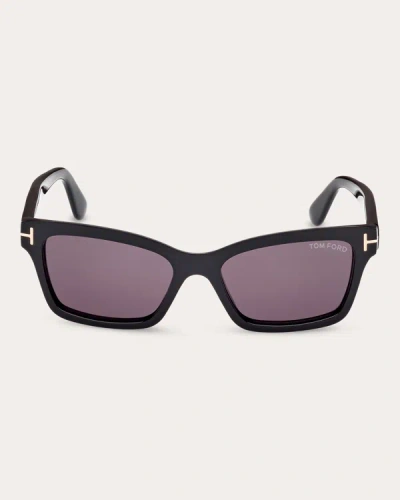 Tom Ford Mikel 01a Cat Eye Sunglasses In Grey