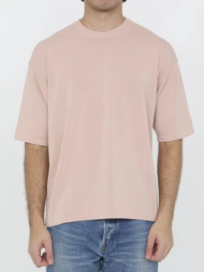 Roberto Collina Cotton T-shirt In Pink