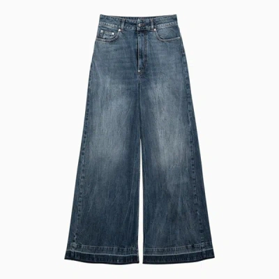 Stella Mccartney Wide-leg Denim Jeans In Blue