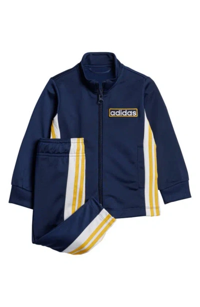 Adidas Originals Adidas Kids' Adibreak Recycled Polyester Track Jacket & Pants Set In Night Indigo