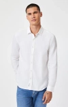 Mavi Long Sleeve Button-up Shirt In Antique White In White