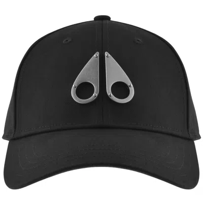 Moose Knuckles Logo Icon Cap Black