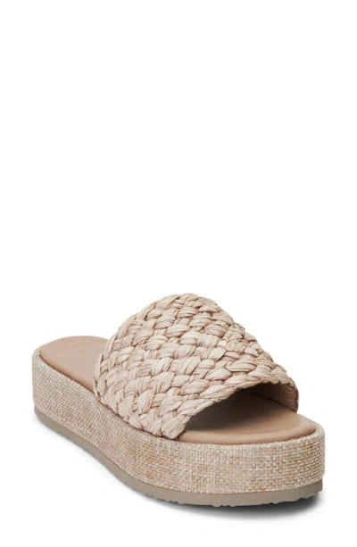 Beach By Matisse Cairo Platform Sandal In Taupe