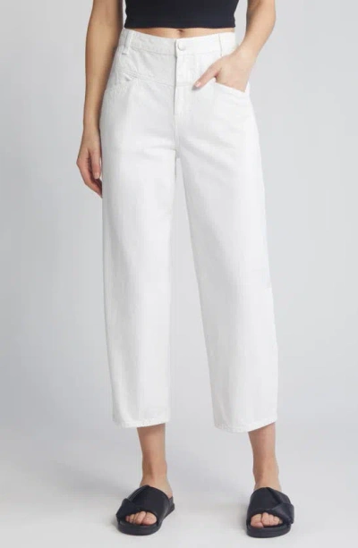 Closed Stover-x Yoke Detail Jeans In White