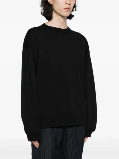 Dries Van Noten Men Basic Sweatshirt In 900 Black