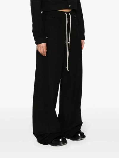 Rick Owens Drkshdw Women Geth Belas Trousers In 09 Black