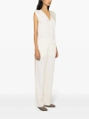 Totême Fluid Drawstring Trousers Off-white In 059 Off White