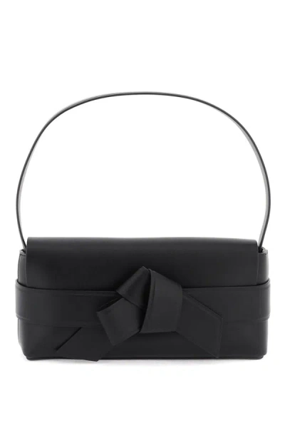 Acne Studios Musubi Shoulder Bag With Adjustable In Black