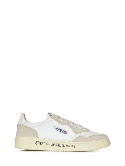 Autry Low Medalist Trainers In White