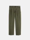 ALEX MILL DOUBLE PLEATED PANT IN BEDFORD COTTON