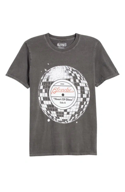 Philcos Blondie Disco Graphic T-shirt In Grey