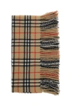 BURBERRY BURBERRY ERED "HAPPY CASHMERE CHECKERED