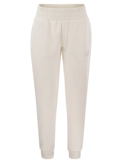 Colmar Girly - Cotton And Modal Tracksuit Trousers In White