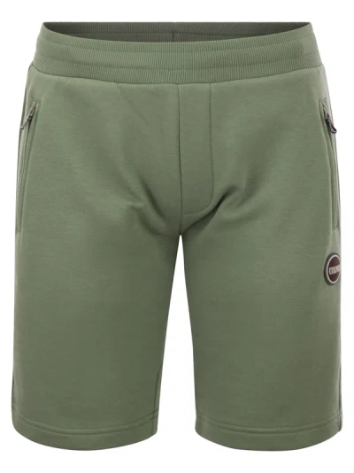 Colmar Plush Bermuda Shorts With Pocket In Green