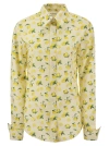 Sportmax Contoured Yoke Print Shirt