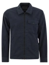 WOOLRICH WOOLRICH GARMENT DYED SHIRT JACKET IN PURE COTTON