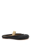 Maison Margiela Tabi Frayed Split-toe Leather Ballet Flats