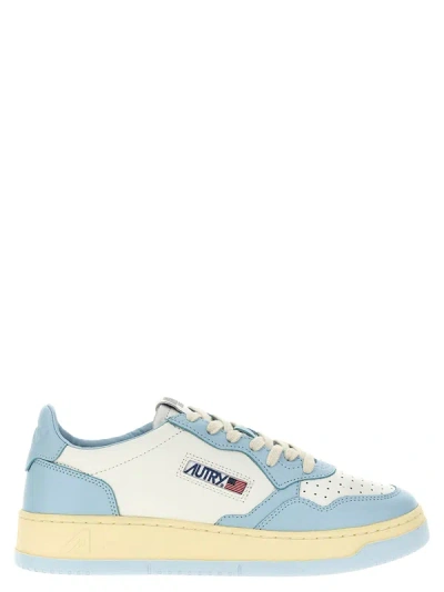 Autry Medalist Sneakers Light Blue In White