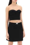 Versace Women's Padded Cup Bustier Top With