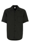 Courrèges Courreges Man Black Polyester Shirt In Black