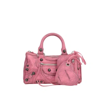 Balenciaga Cagole Duffle Bag In Pink