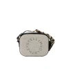 Stella Mccartney Logo Shoulder Bag In Black