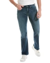7 For All Mankind Austyn Squiggle Atlantic Slim Leg Jean In Blue