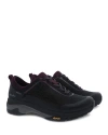 Dansko Women's Makayla Waterproof Walking Shoe In Black In Black
