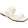 Journee Collection Collection Women's Tru Comfort Foam Pegie Sandals In Beige
