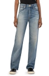 KUT FROM THE KLOTH SIENNA HIGH RISE WIDE LEG JEANS IN FORMALIZED