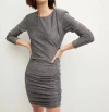 Veronica Beard Cyrus Metallic Dress In Multi
