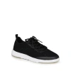 Emu Australia Women's Miki Washable Eyelet Sneaker In Black In Black