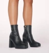 Billini Questky Booties In Black In Black