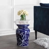Jonathan Y Cherry Blossom 17.7" Ceramic Garden Stool