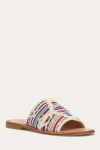 THE FRYE COMPANY FRYE AVA CROCHET SLIDE SANDALS