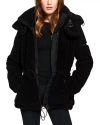 SAM NYC SHERPA PARKA IN BLACK