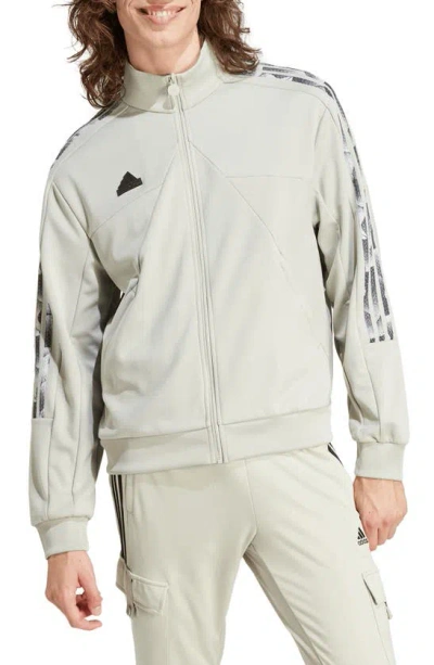 Adidas Originals Tiro Track Jacket In Putty Grey