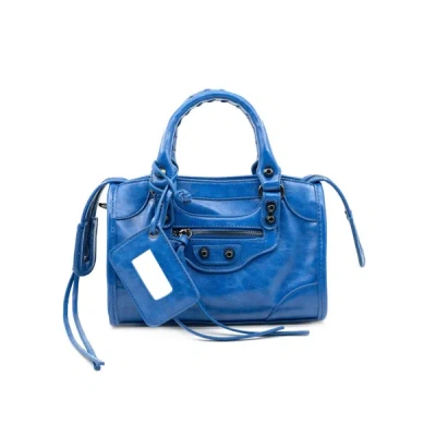 Bc Handbags Crossbody Handbag In Blue In White