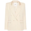 Ba&sh Grace Double-breasted Blazer In Neutrals