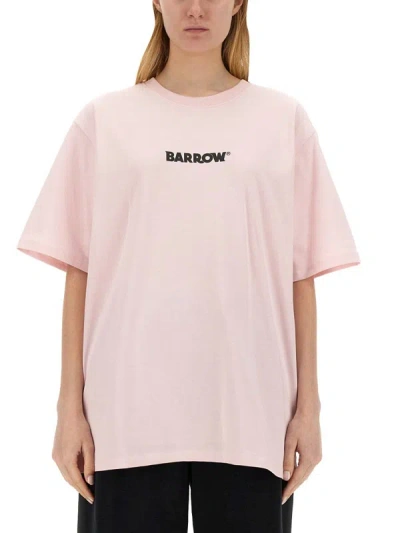 BARROW BARROW T-SHIRT WITH LOGO UNISEX