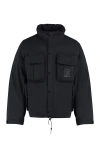 C.p. Company C.p.company Technical Fabric Jacket With Internal Removable Down Jacket In Black