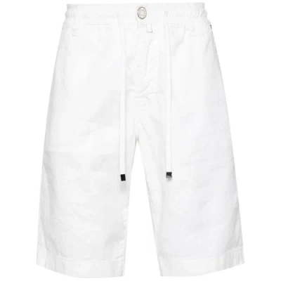 Jacob Cohen Drawstring-waist Bermuda Shorts In White