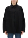 Our Legacy Women's Oversize Fit Shirt In Black