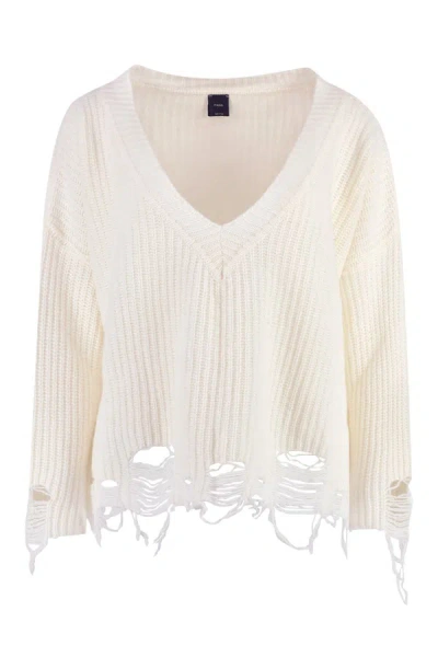 PINKO PINKO OSTRICA WOOL PULLOVER