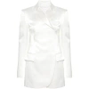 Sportmax Woman Blazer White Size 6 Acetate In White