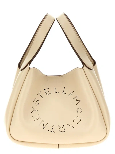 Stella Mccartney 'logo' Handbag In White