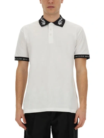 VERSACE JEANS COUTURE VERSACE JEANS COUTURE POLO WITH LOGO
